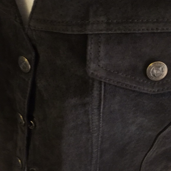 Shebang 100% brown leather vest size M - Picture 2 of 4